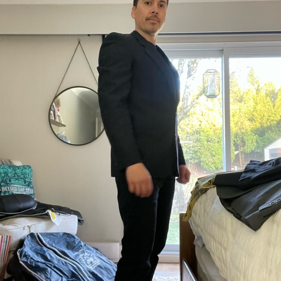 Vintage Blue Pinstripe Suit - Picture 3 of 10